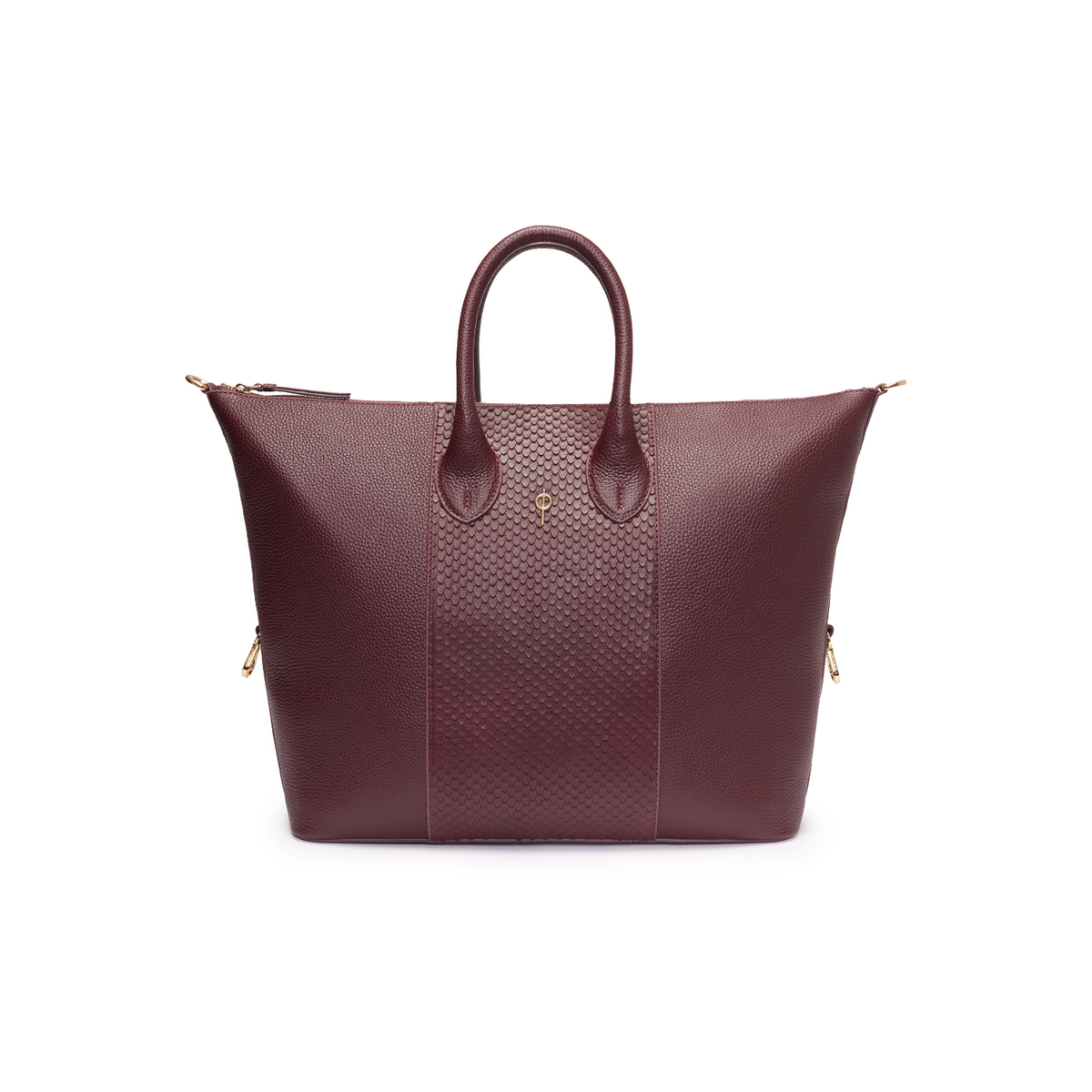 HEBE SNAKE BURGUNDY
