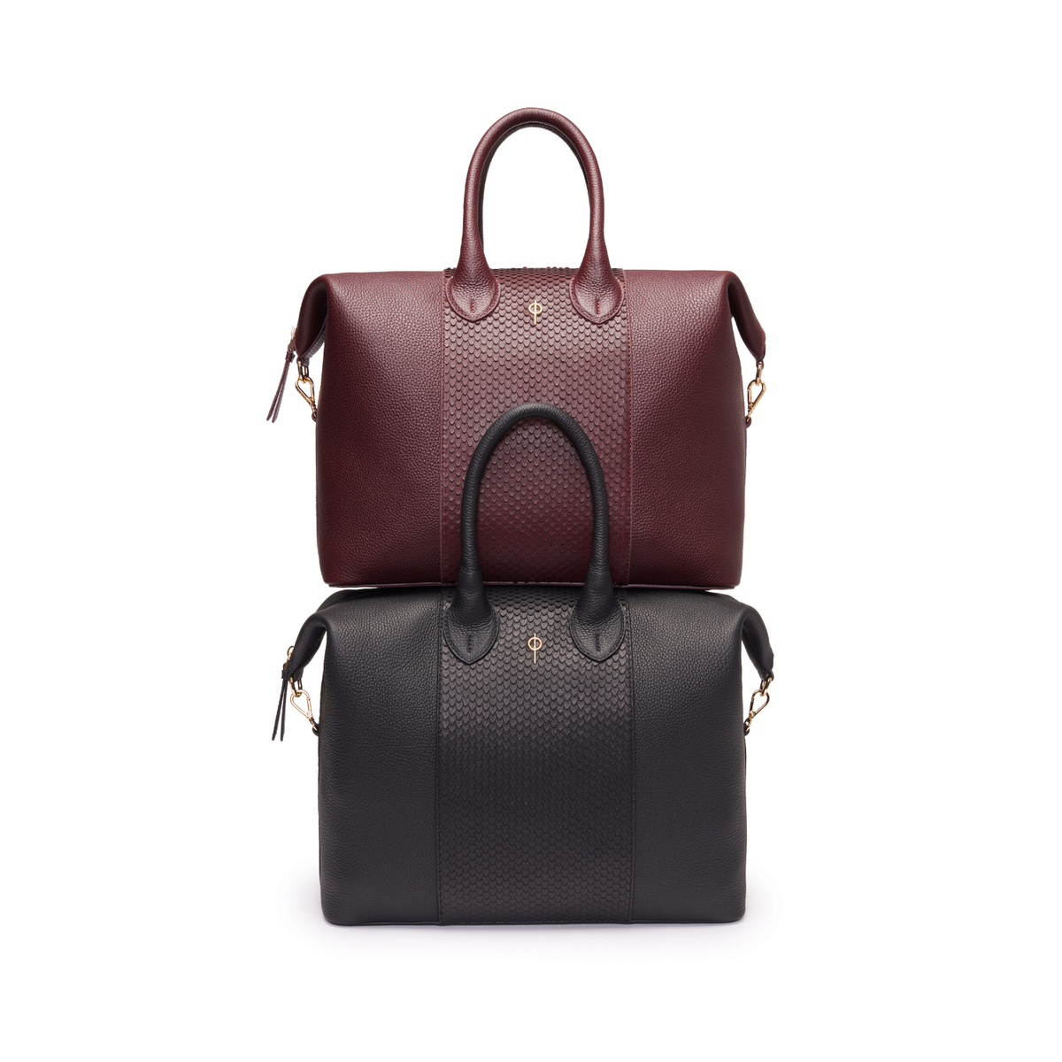 HEBE SNAKE BURGUNDY