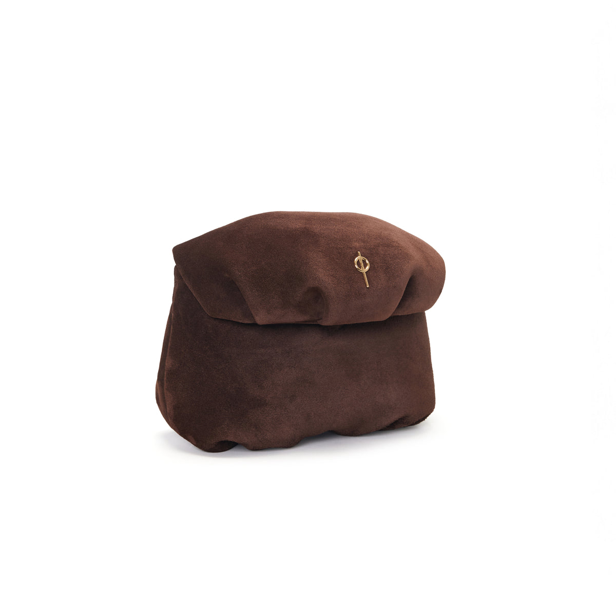 MINI SUEDE LEDA BROWN