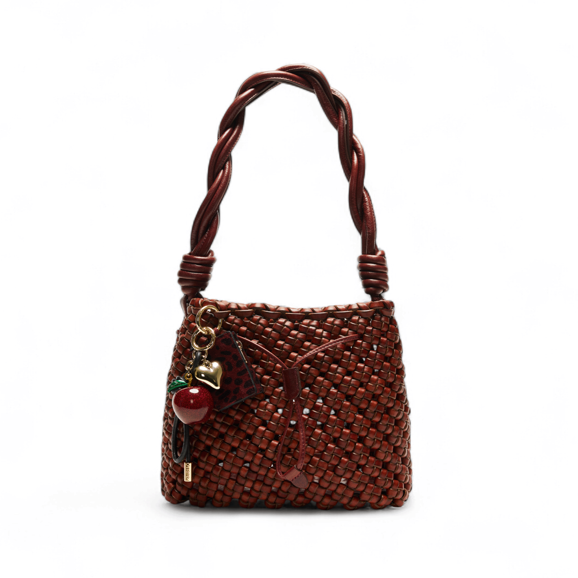 Rhea Braıd Twıst Strap Brown