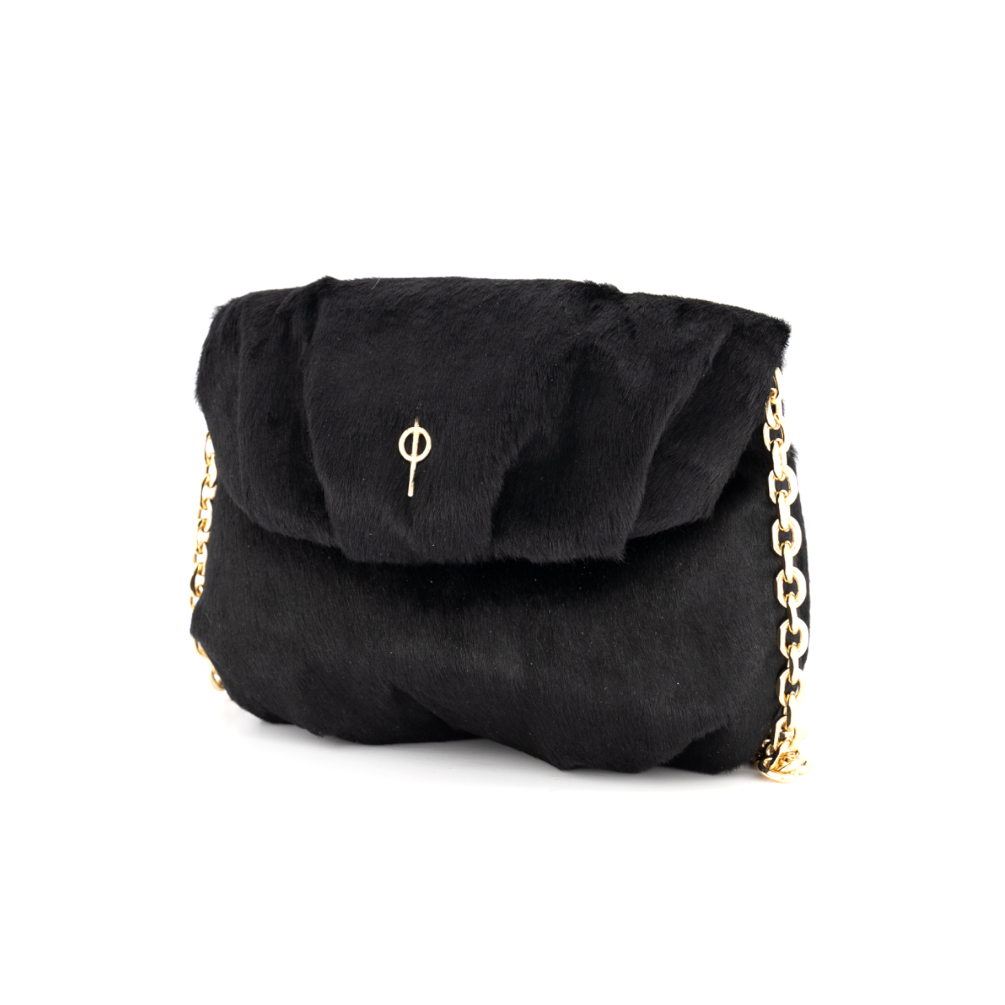 Mını Leda Baby Calf Black