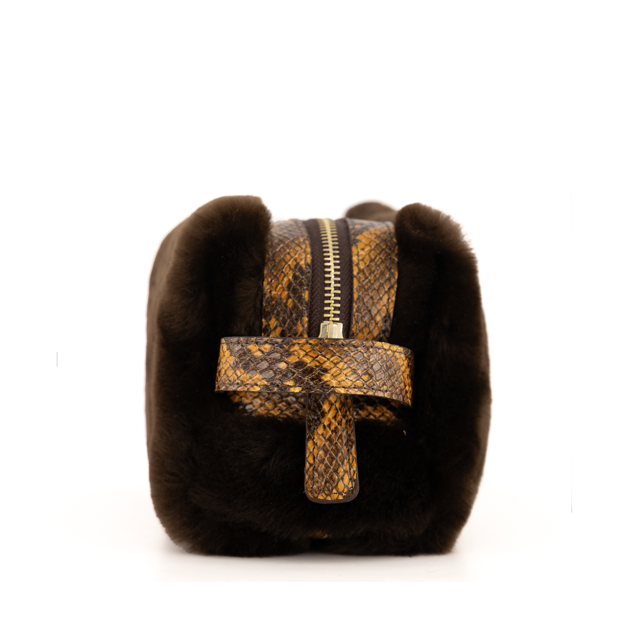 حقيبة لولا / شوكولاتة داكنة من الفرو