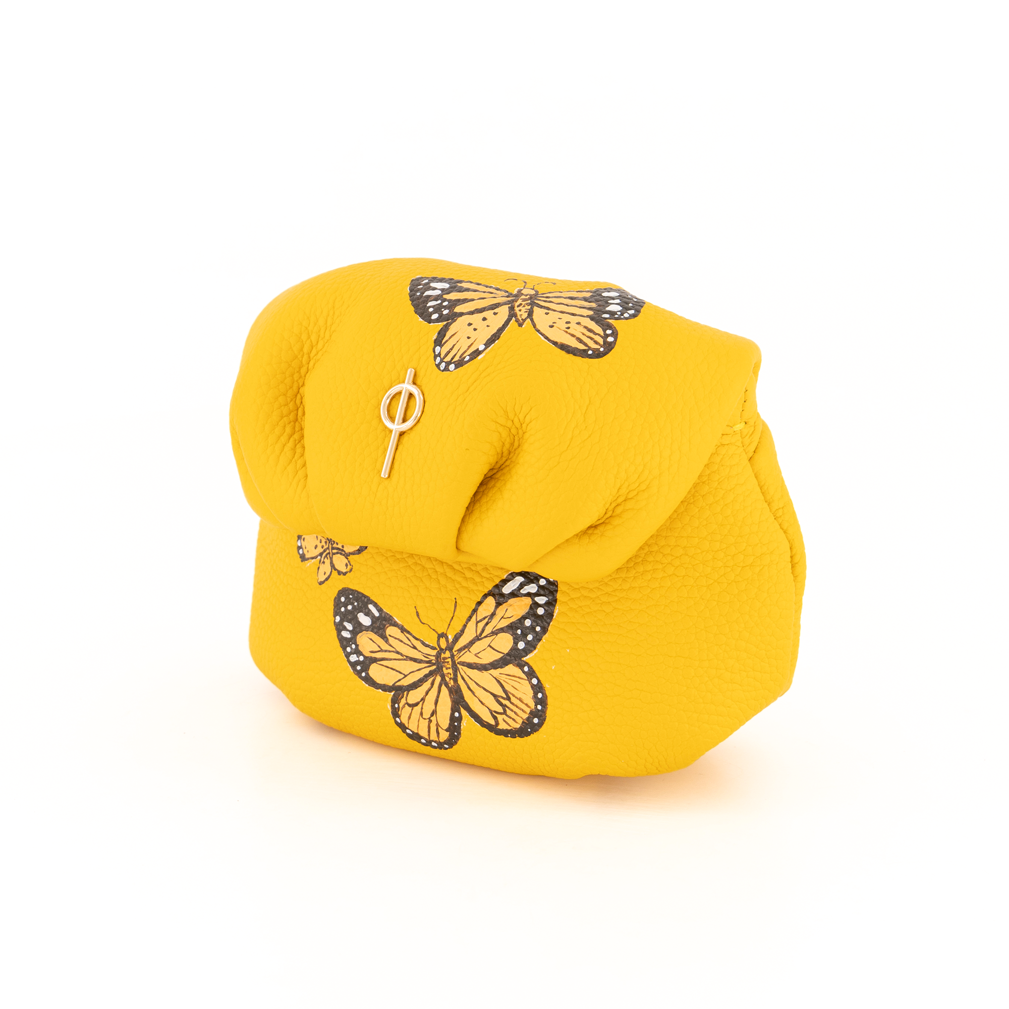 Hand-Paınted Tıny Leda Yellow