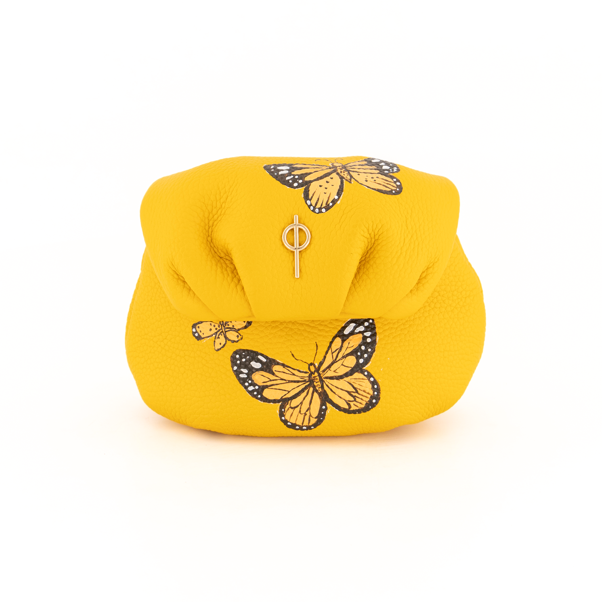 Hand-Paınted Tıny Leda Yellow