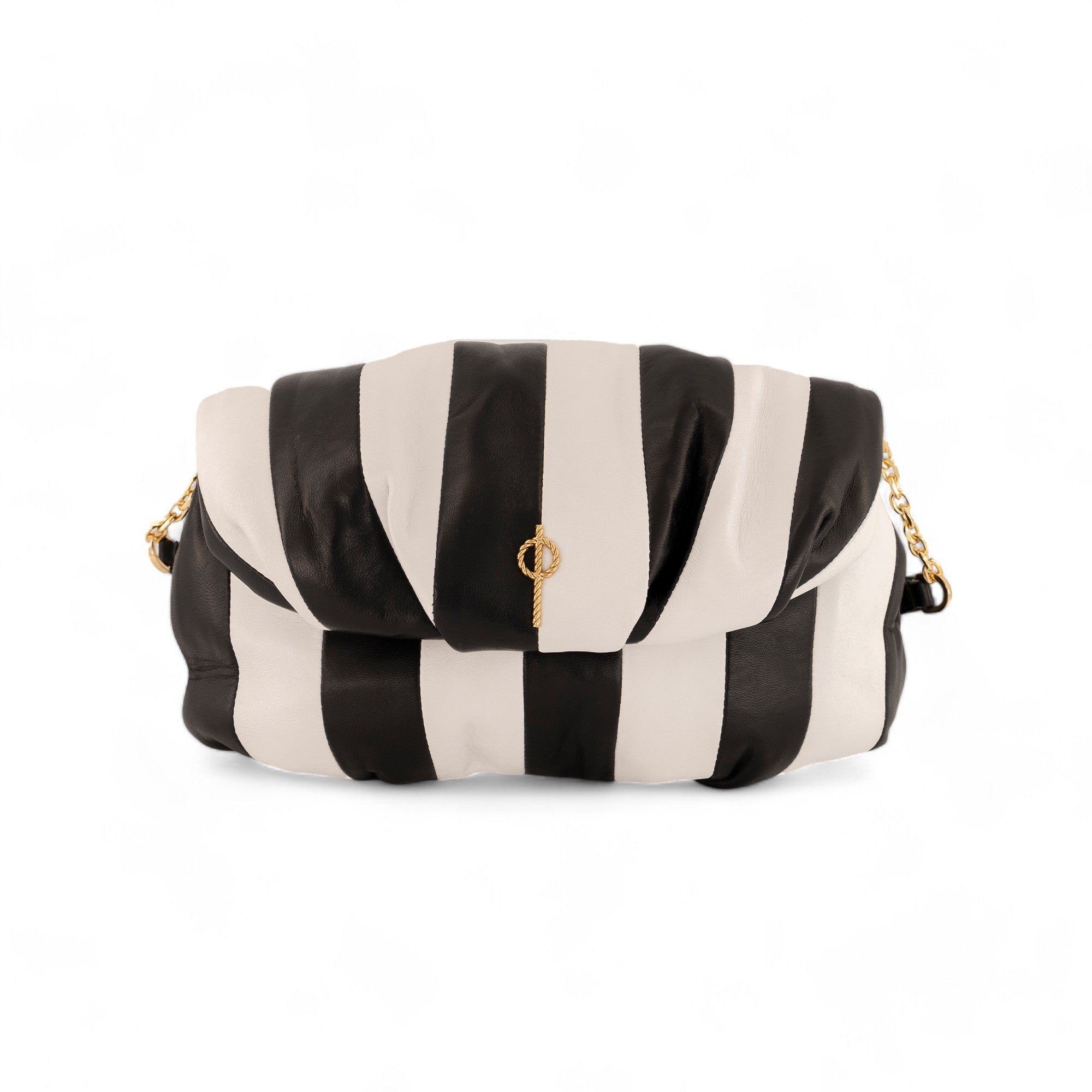 STRIPED LEDA BLACK