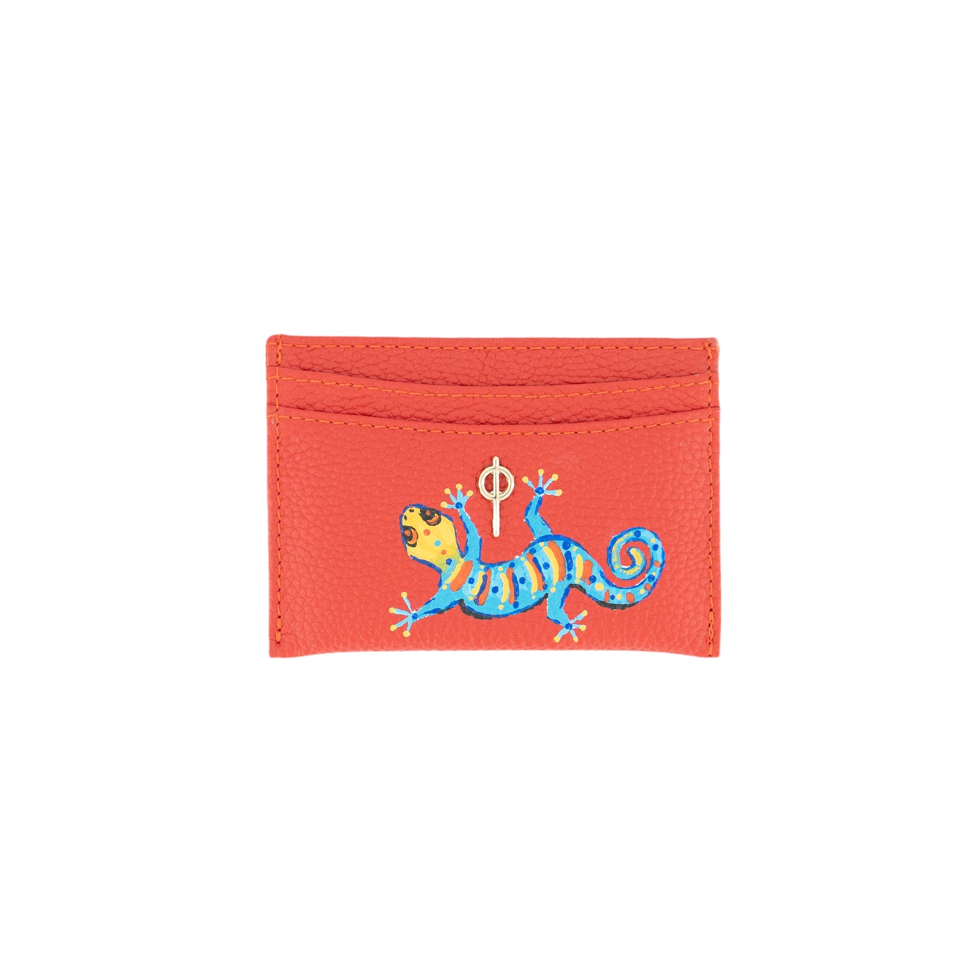 Lydıa Geeko Orange Hand Paınted