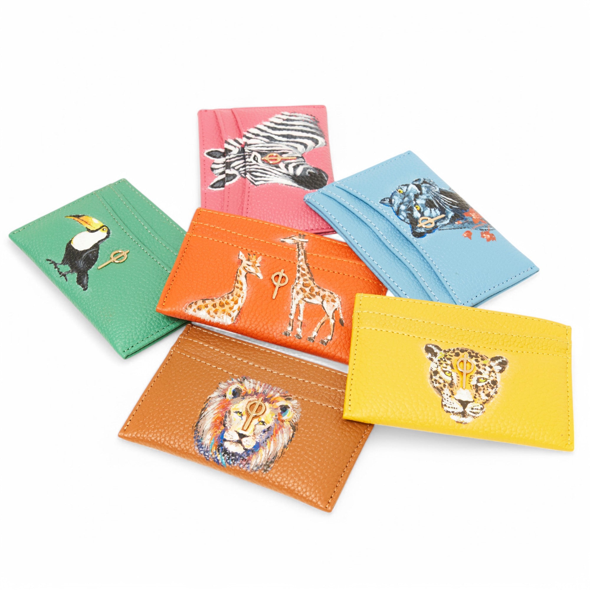 LYDIA SAFARI PINK HAND PAINTED