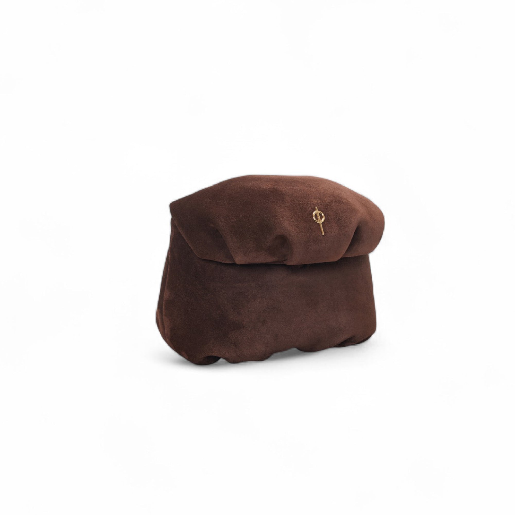 MINI SUEDE LEDA BROWN