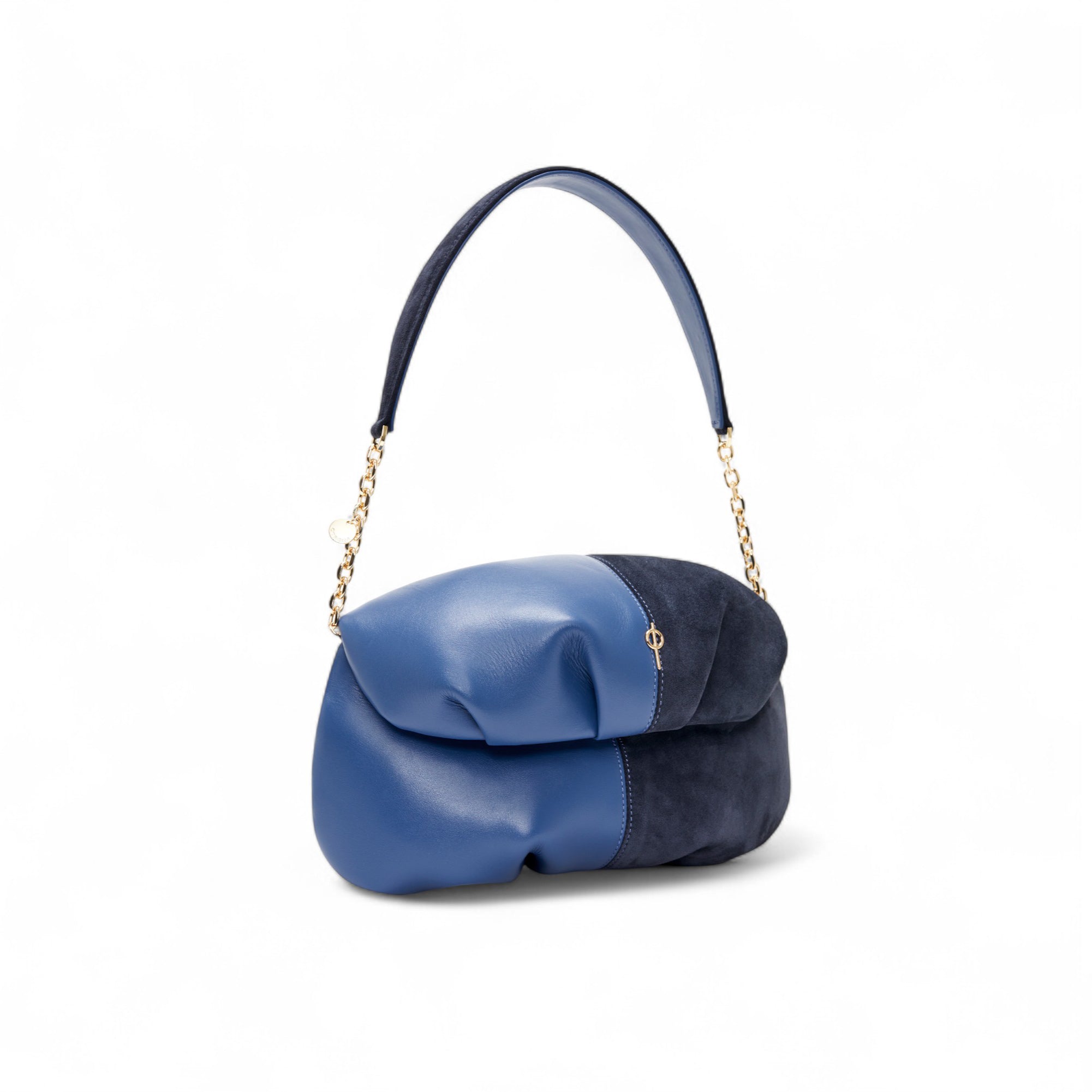 TWO COLORED LEDA BLUE