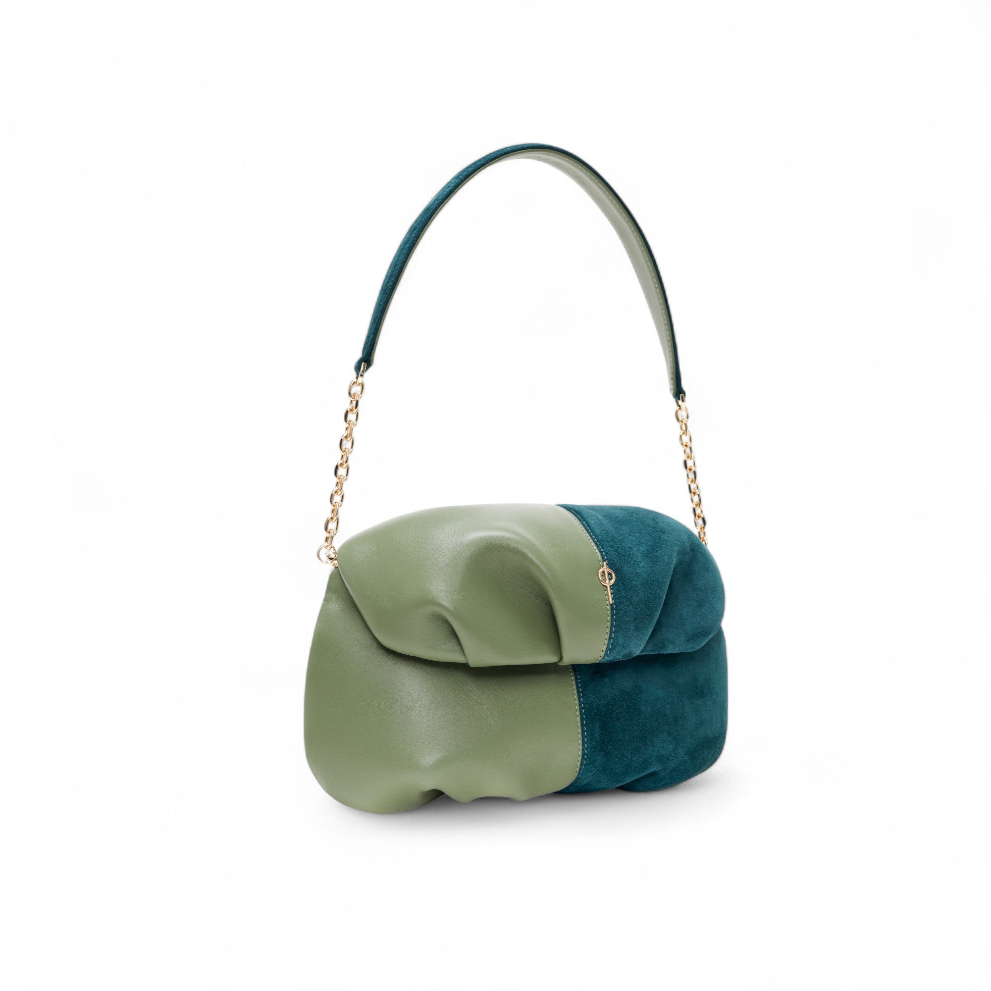 TWO COLORED LEDA GREEN