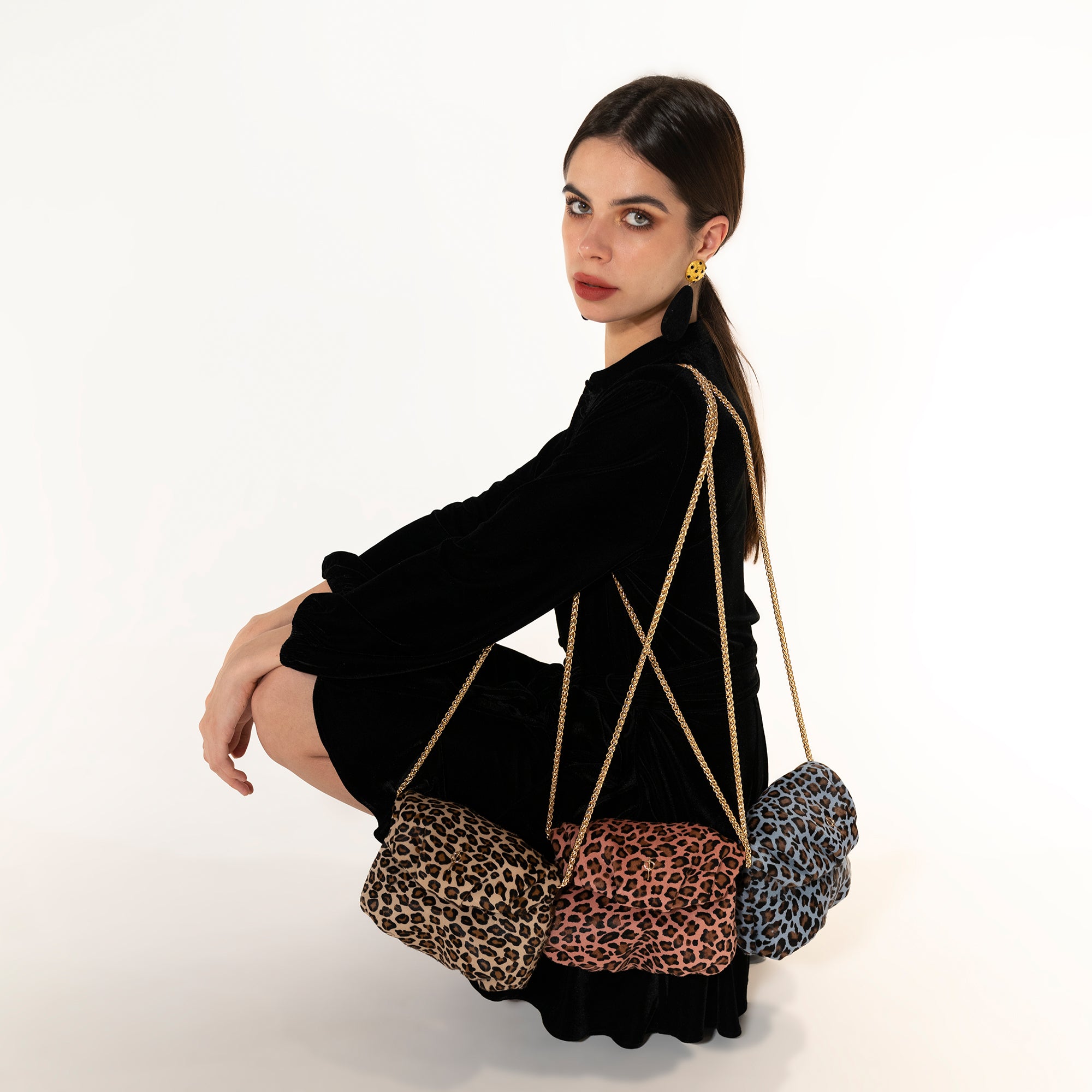 بيبي ليدا ليوبارد بلو