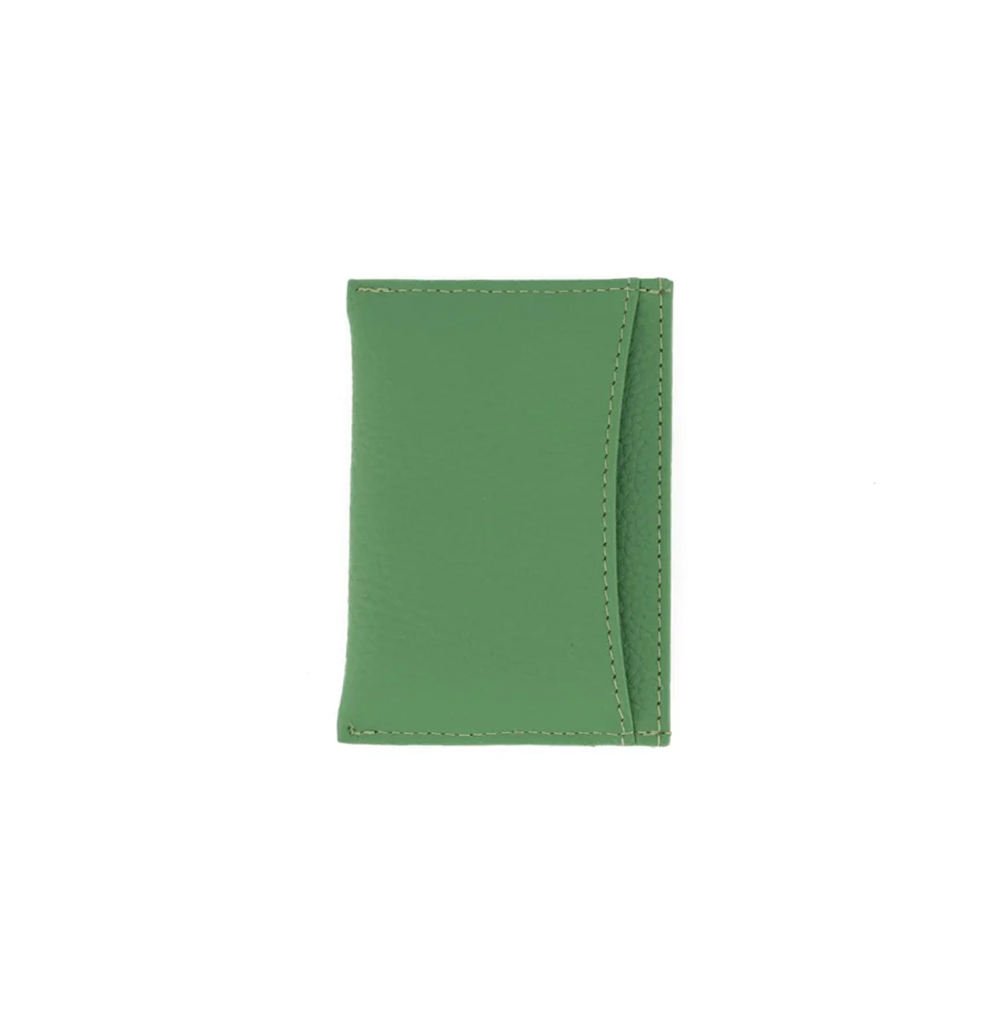حامل البطاقة العائمة باللون الأخضر