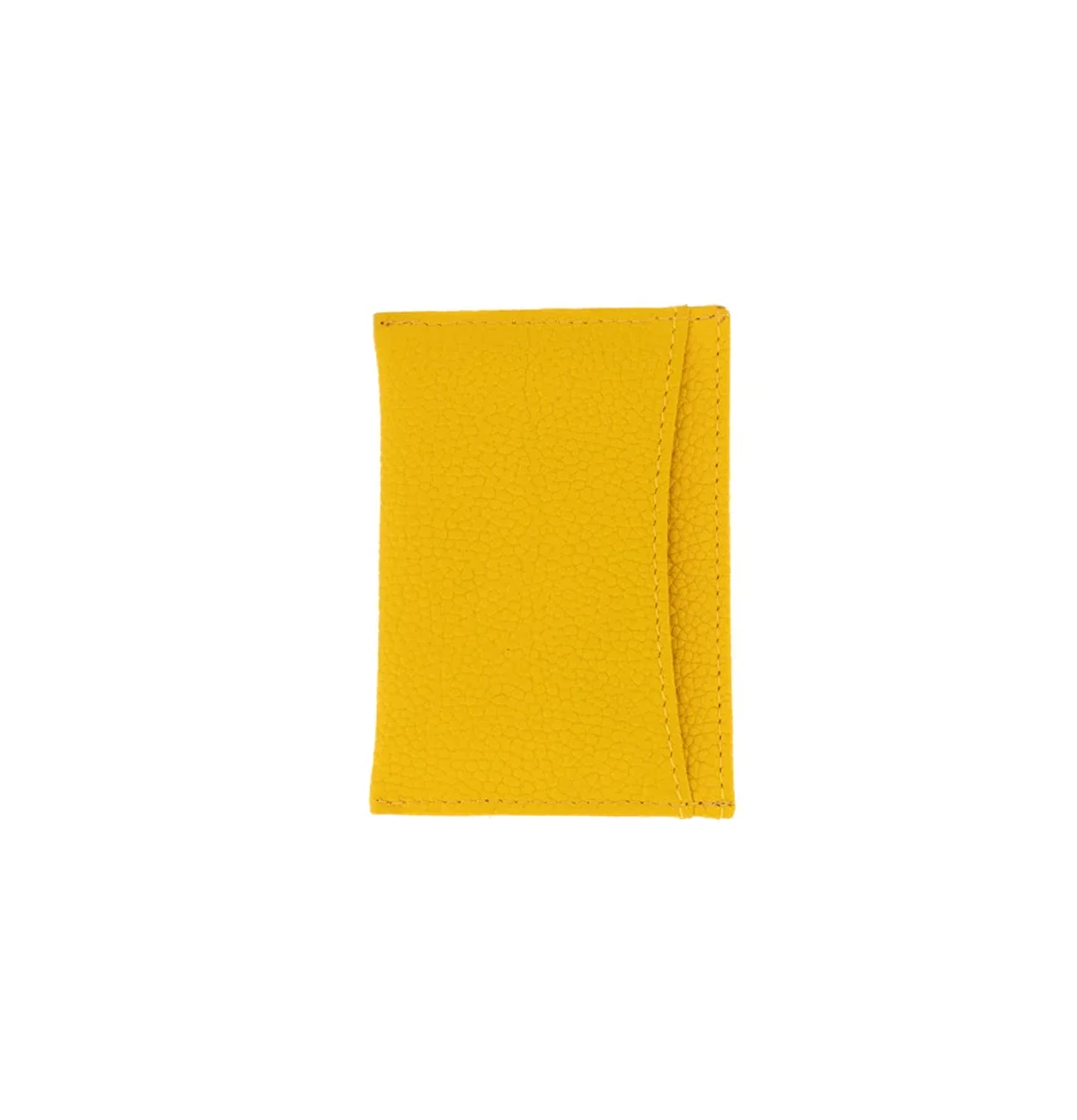 حامل البطاقة العائمة باللون الأصفر