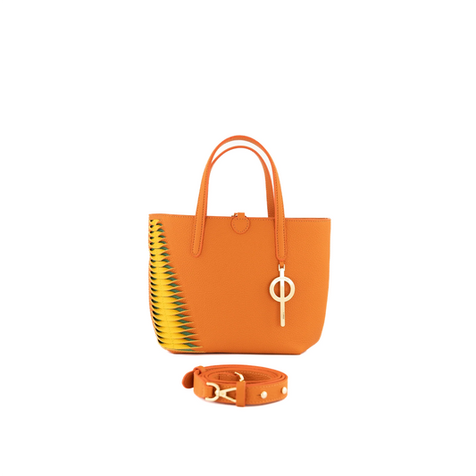 Mini Shopping Bag Orange&Yellow