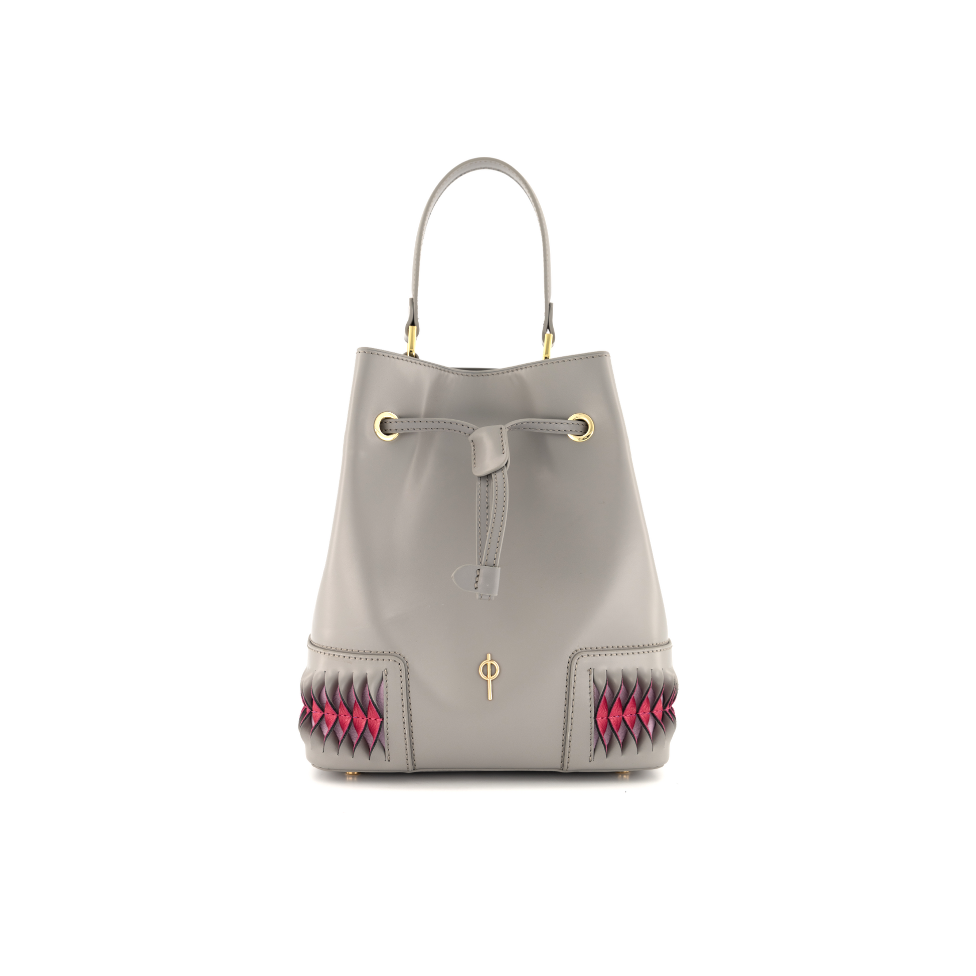 Grey outlet bucket bag