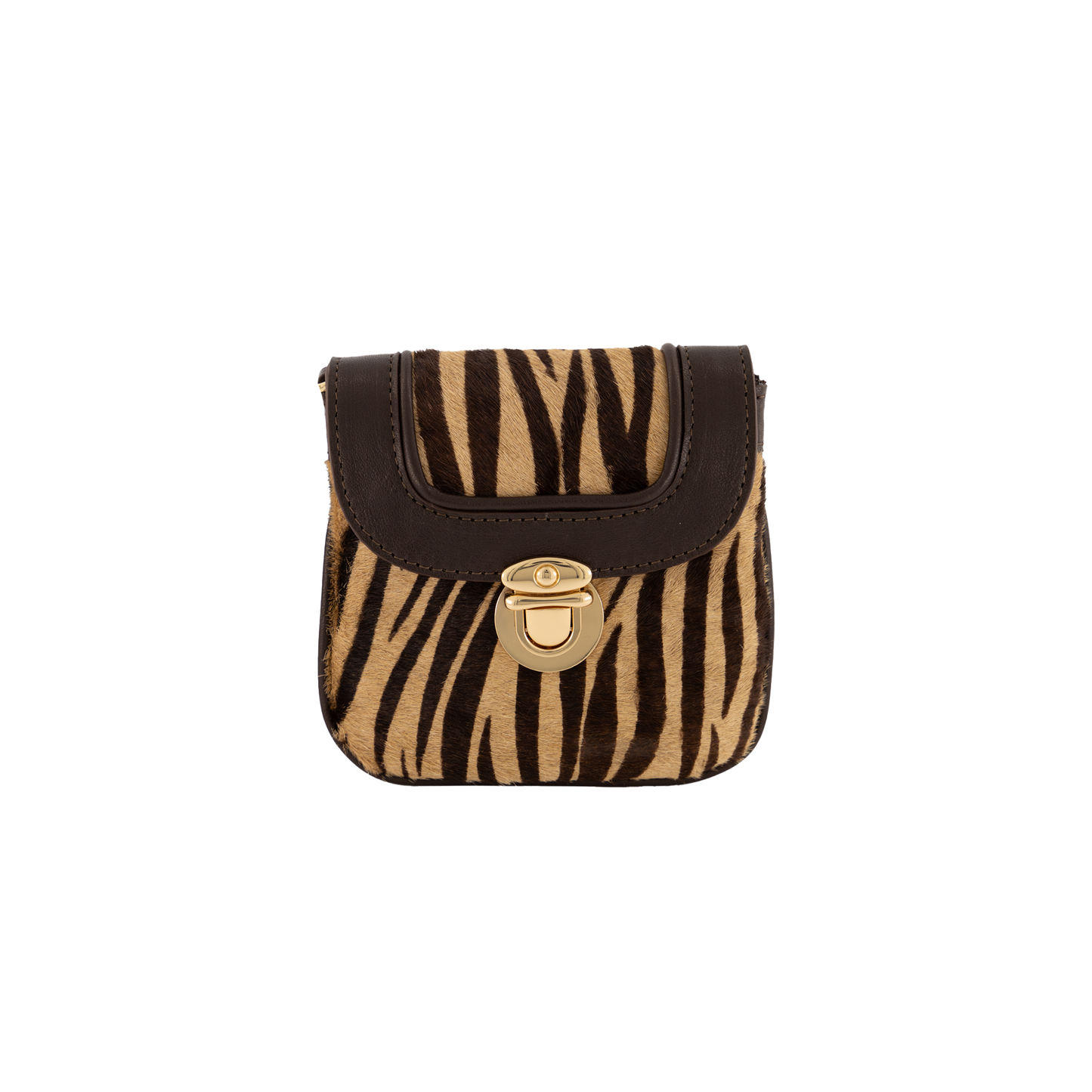 Eos Pony Leather Wallet Tiger