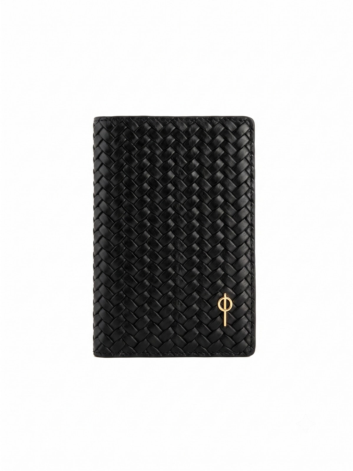 PASSPORT CASE BRAİDED BLACK