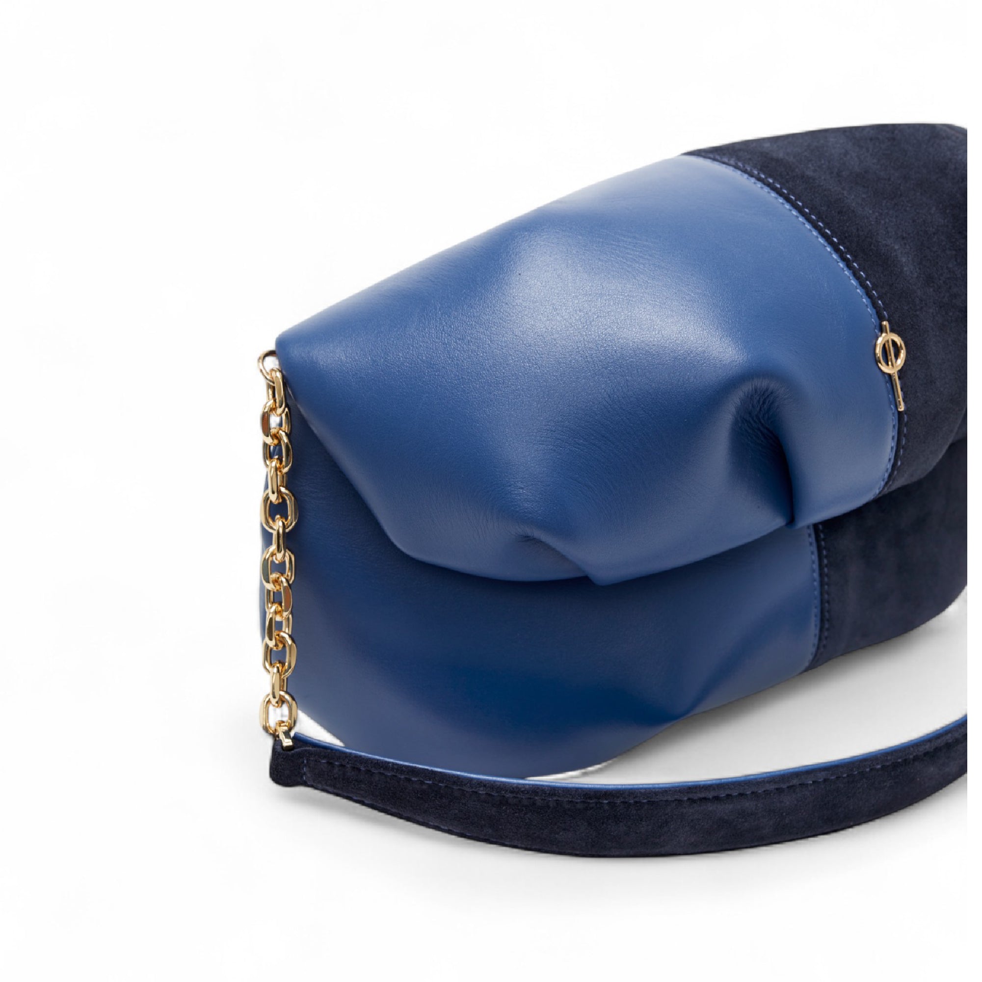 TWO COLORED LEDA BLUE