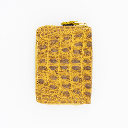 Wallet Croco Yellow
