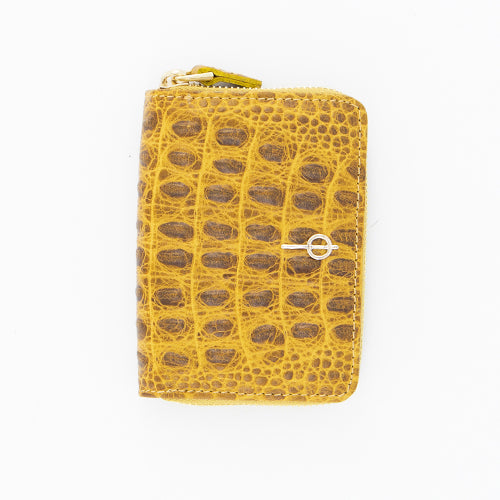 Wallet Croco Yellow