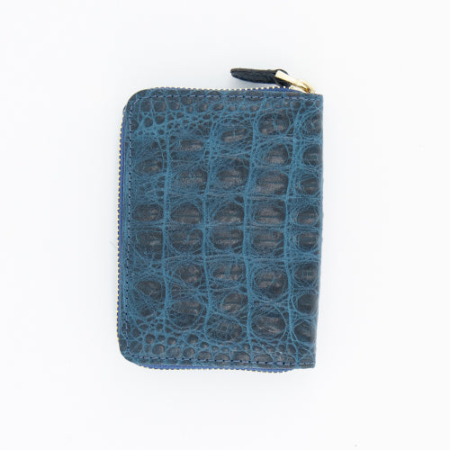 Wallet Croco Blue