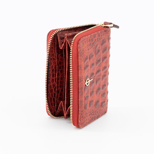 Wallet Croco Red